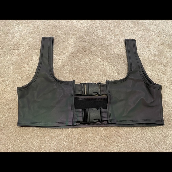 Reflective Buckle Top - Picture 1 of 3